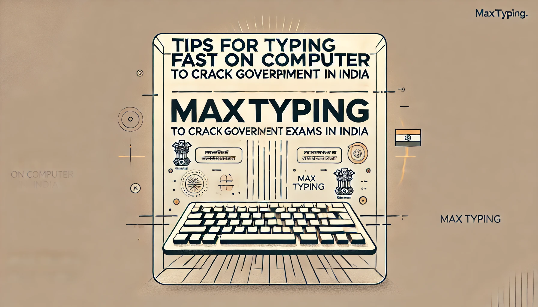 Tips for Typing Fast Computer for Govt Exams